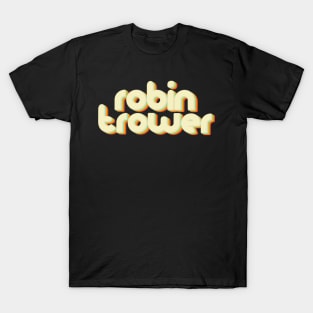 vintage color robin trower T-Shirt